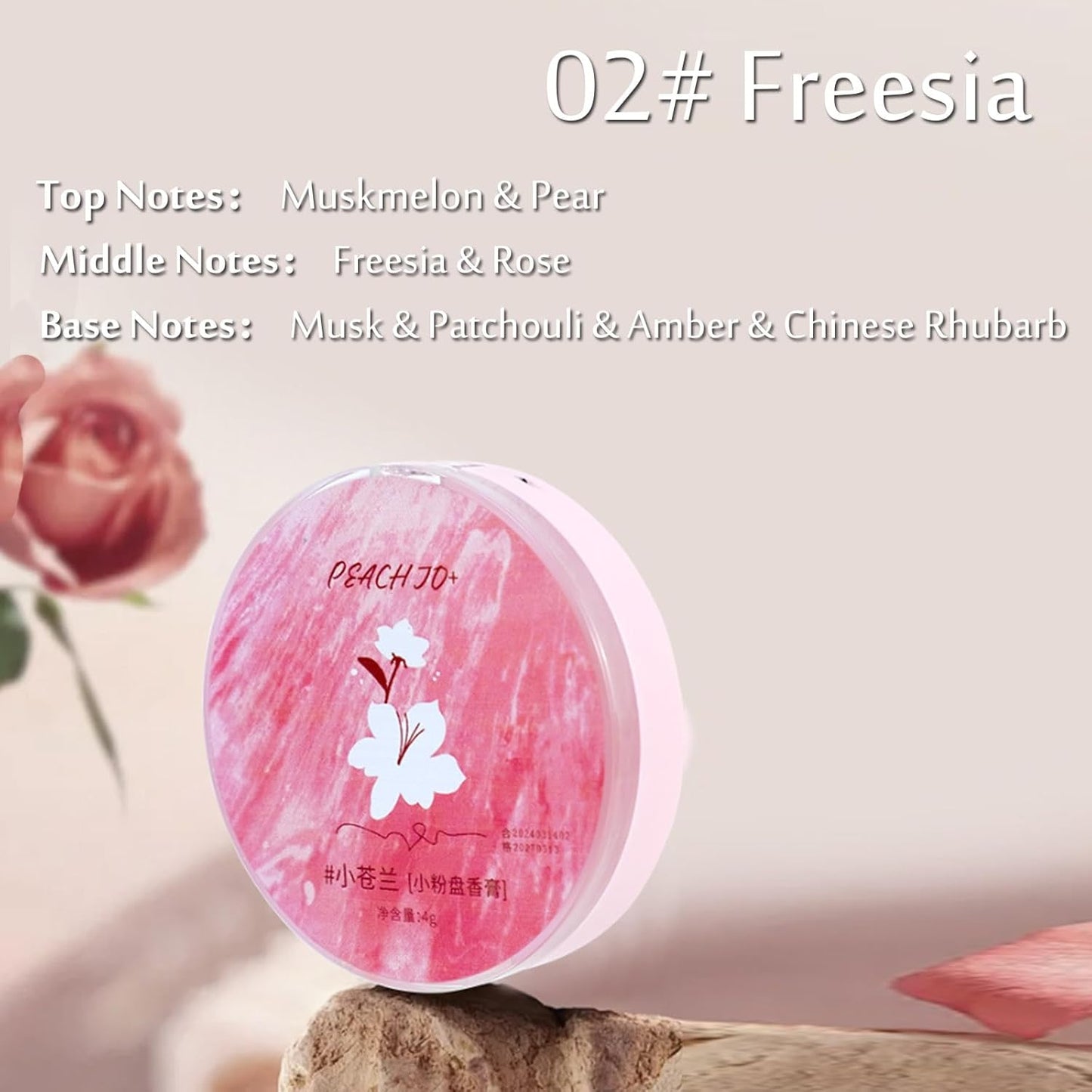 PEACH JO+ Solid Perfume #Freesia