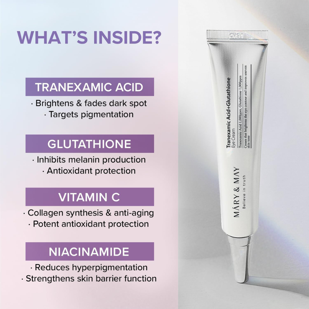 Mini Tranexamic Acid + Glutathione Eye Cream 12g
