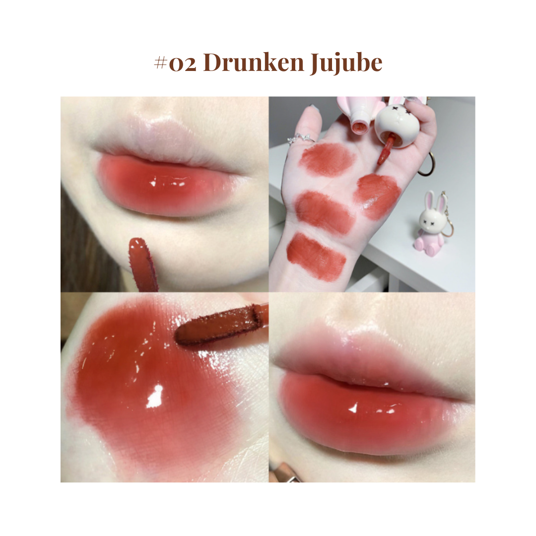 Cute Bunny Keychain (Glossy Lip Tint)