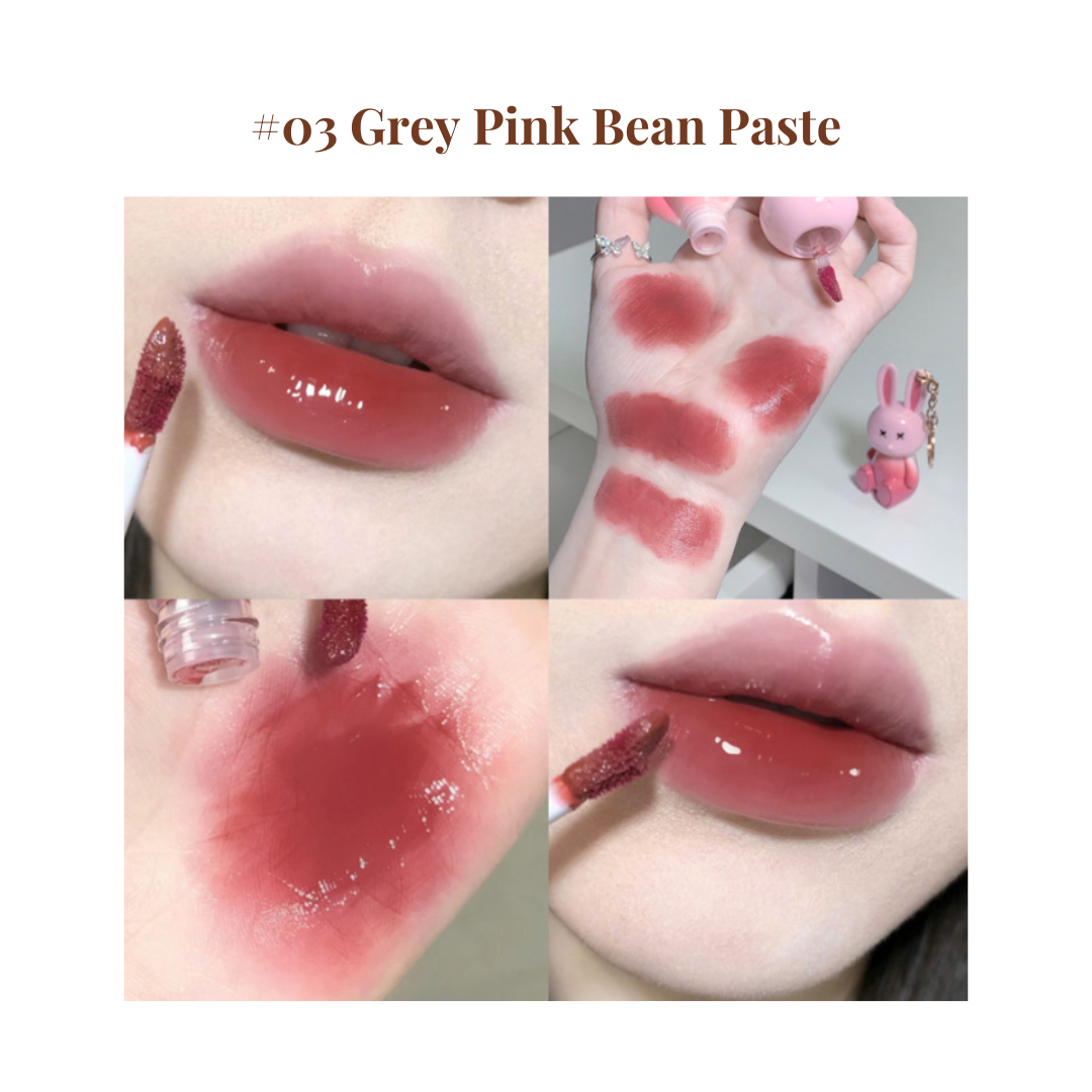 Cute Bunny Keychain (Glossy Lip Tint)