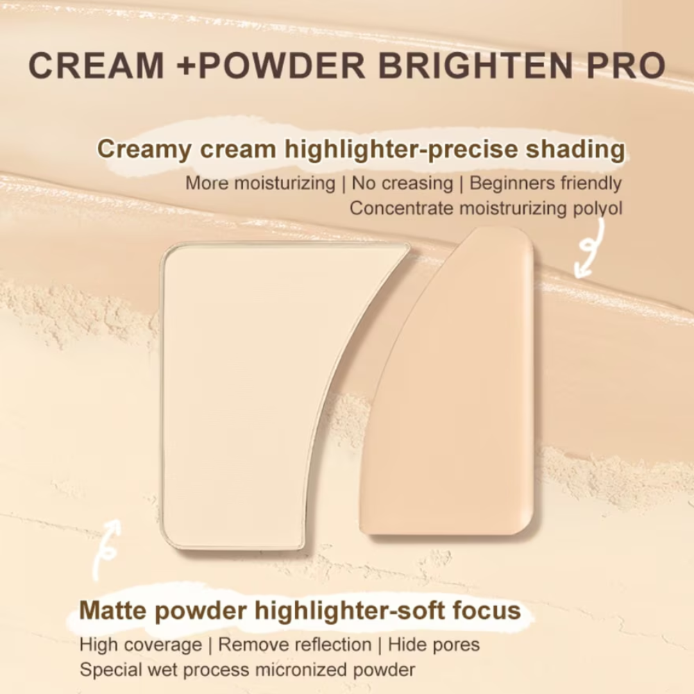 Highlighter Palette Duo #02 (Warm Sunlight)