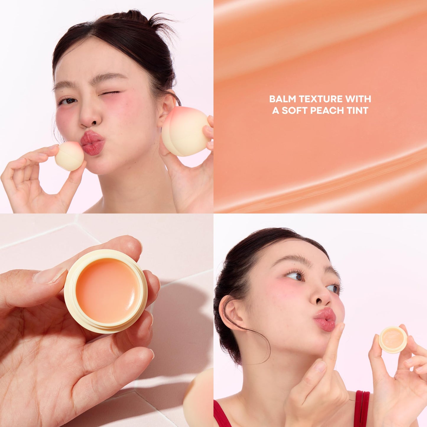 Mini Peach Lip Balm