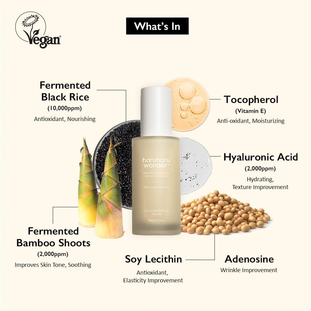 Black Rice Hyaluronic Anti-wrinkle Serum