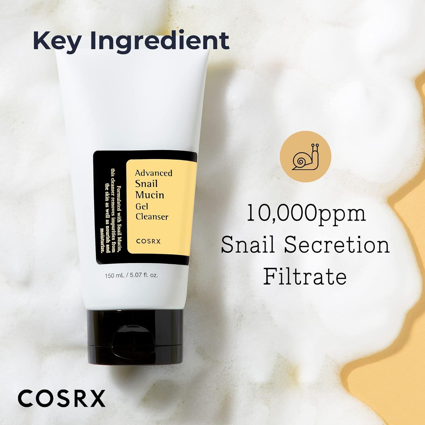 Advanced Snail Mucin Gel Cleanser 150ml