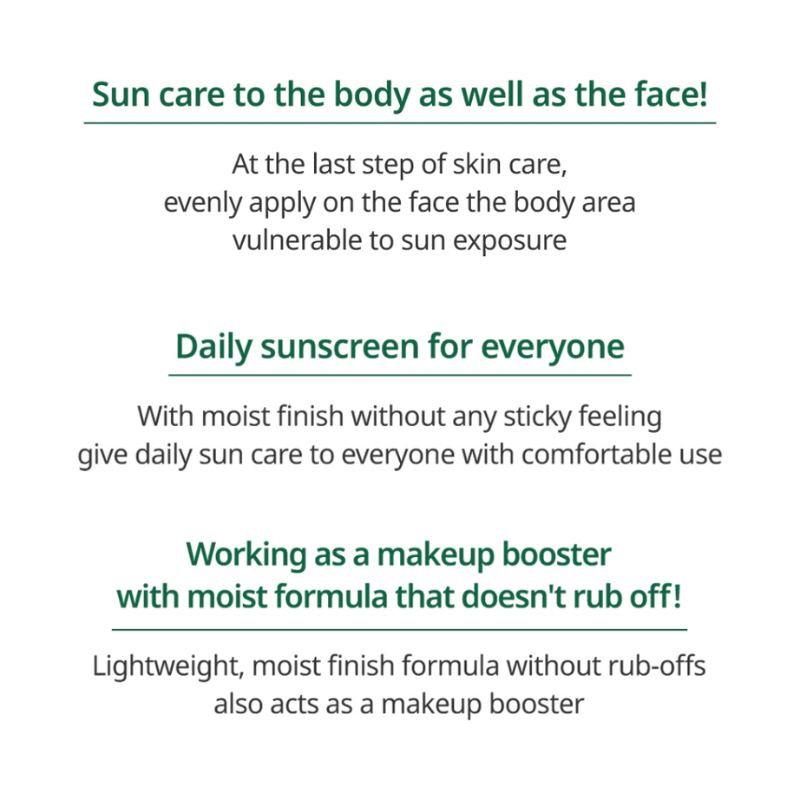 Heartleaf Silky Moisture Sun Cream