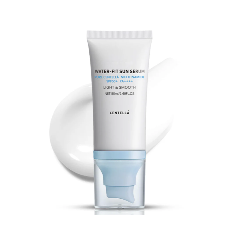 Madagascar Centella Hyalu-Cica Water-Fit Sun Serum Twin Pack