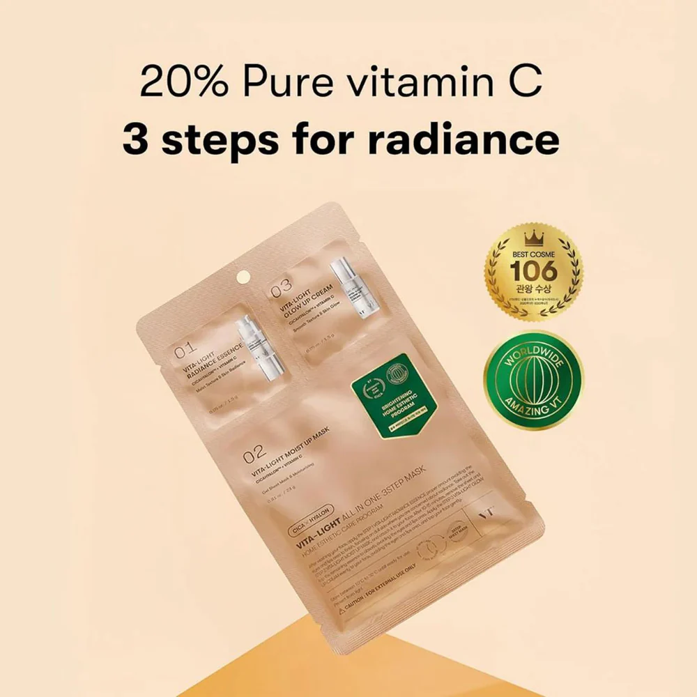 VT Vita-Light All In One 3 Step Mask