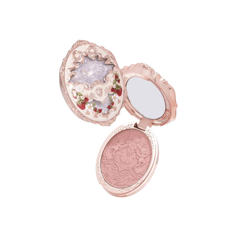 Strawberry Rococo Embossed Blush #01 Angelic Halo