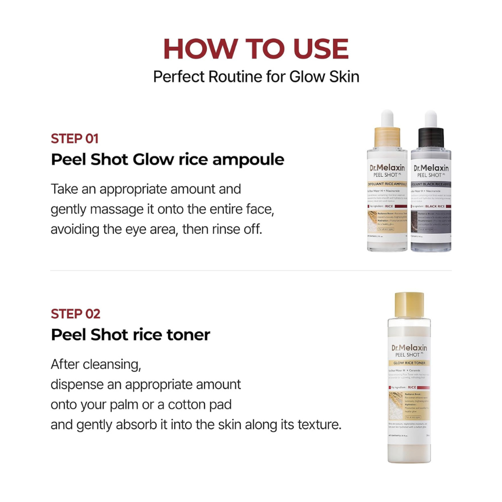 Peel Shot Glow White Rice Toner