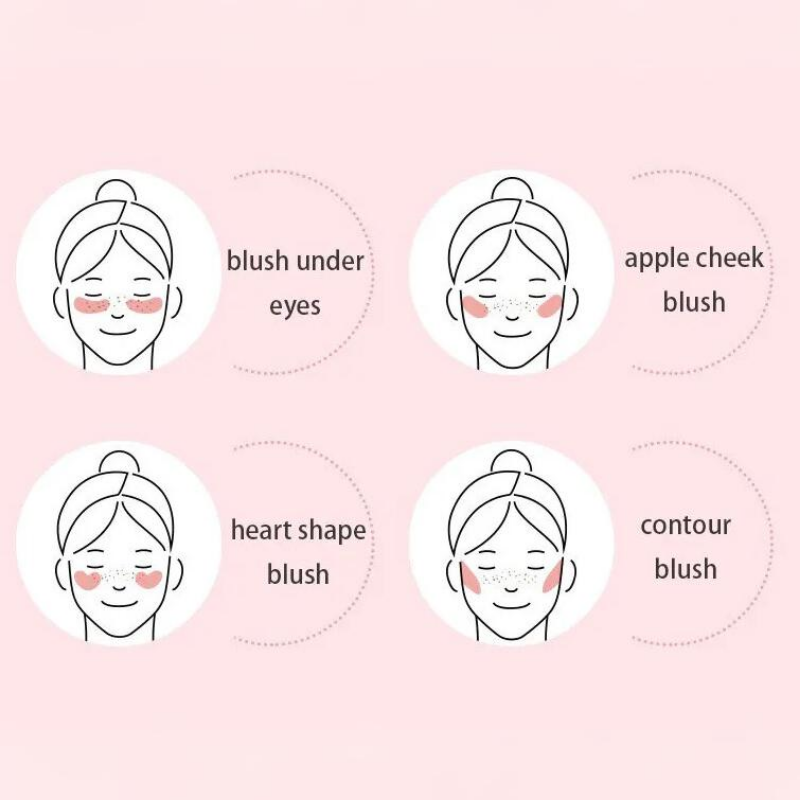 Flower Gradient Blush J01