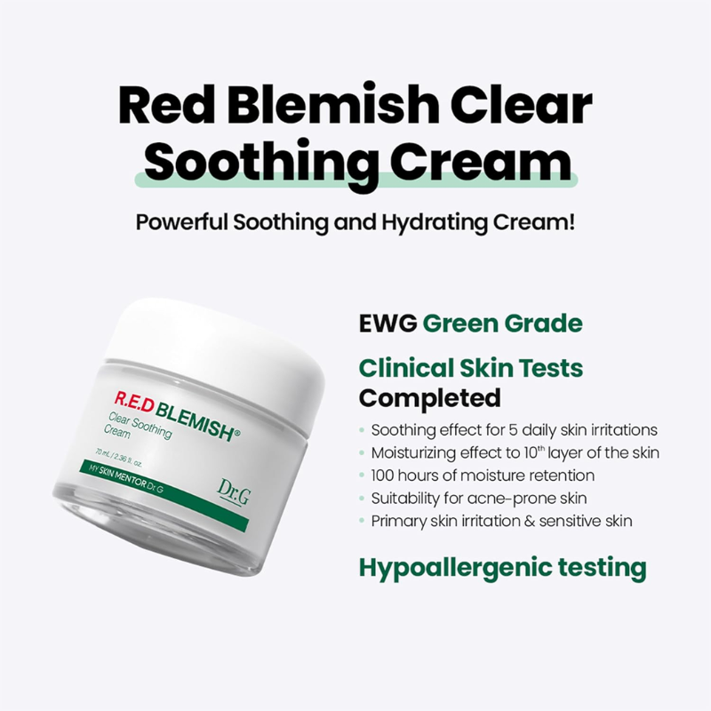 Red Blemish Clear Soothing Cream