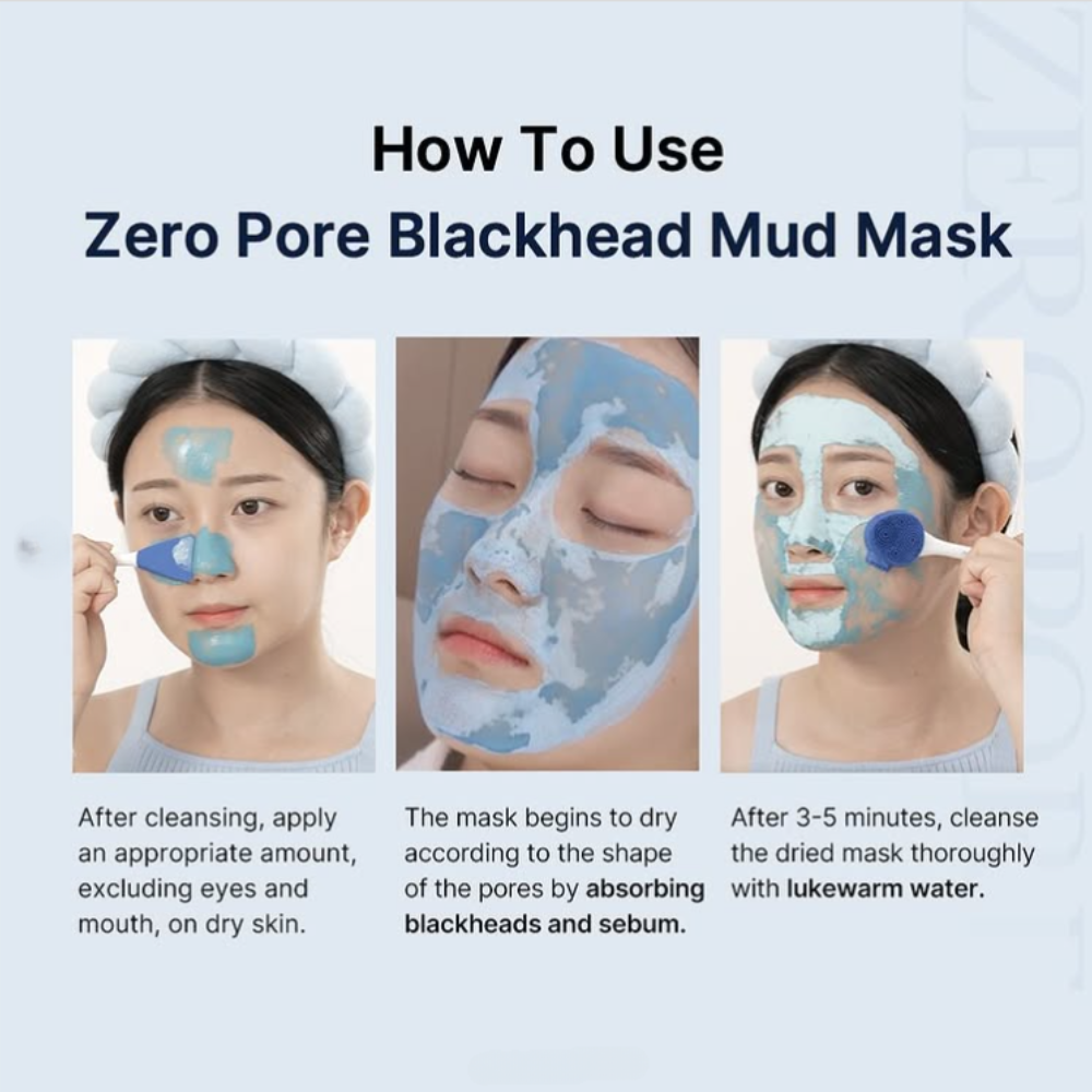 Zero Pore Blackhead Mud Mask