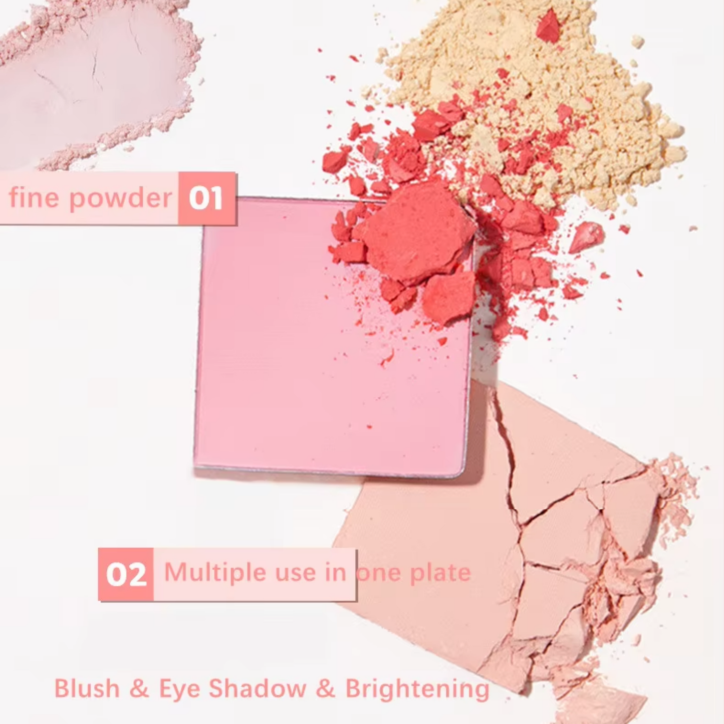 Single Color Blush #41 Peach Milk Tea (Matte)