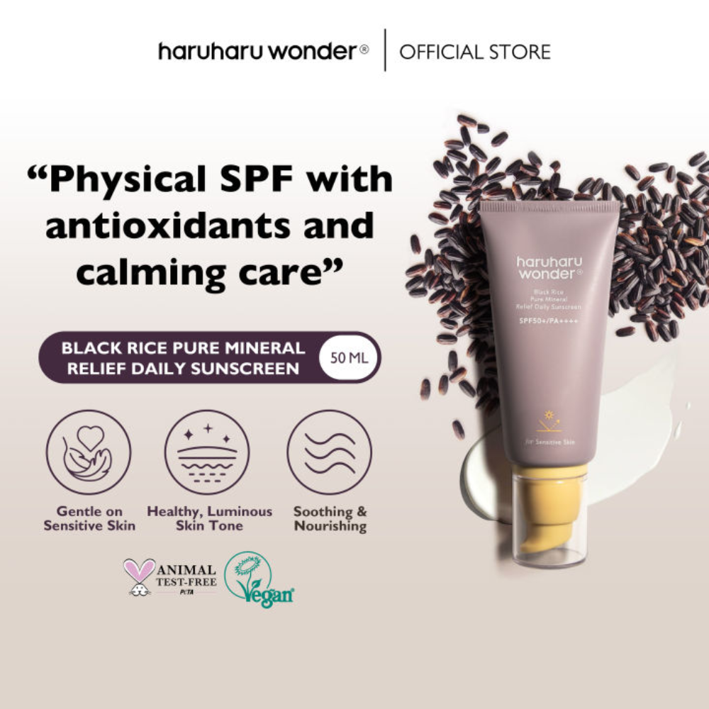 Black Rice Pure Mineral Relief Daily Sun Cream