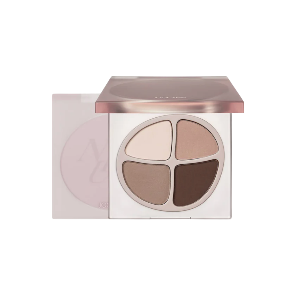 JOOCYEE Quad Eyeshadow Palette F11 Chestnut Brown