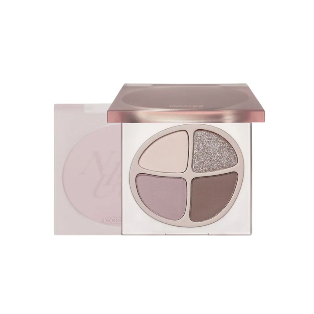 JOOCYEE Quad Eyeshadow Palette F13 Grey Taro