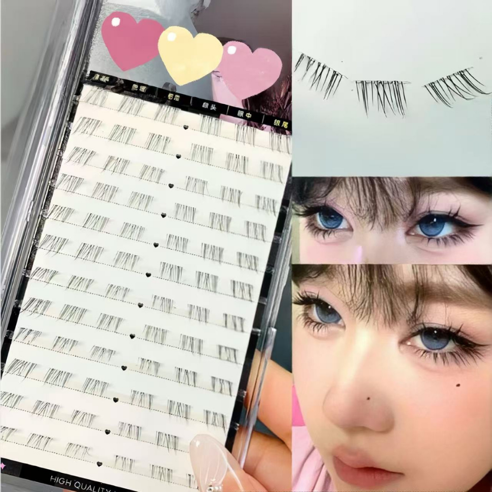 NEW Cute Lower Lashes (Glue-Free) #Natural Fox‑Style MJFOX