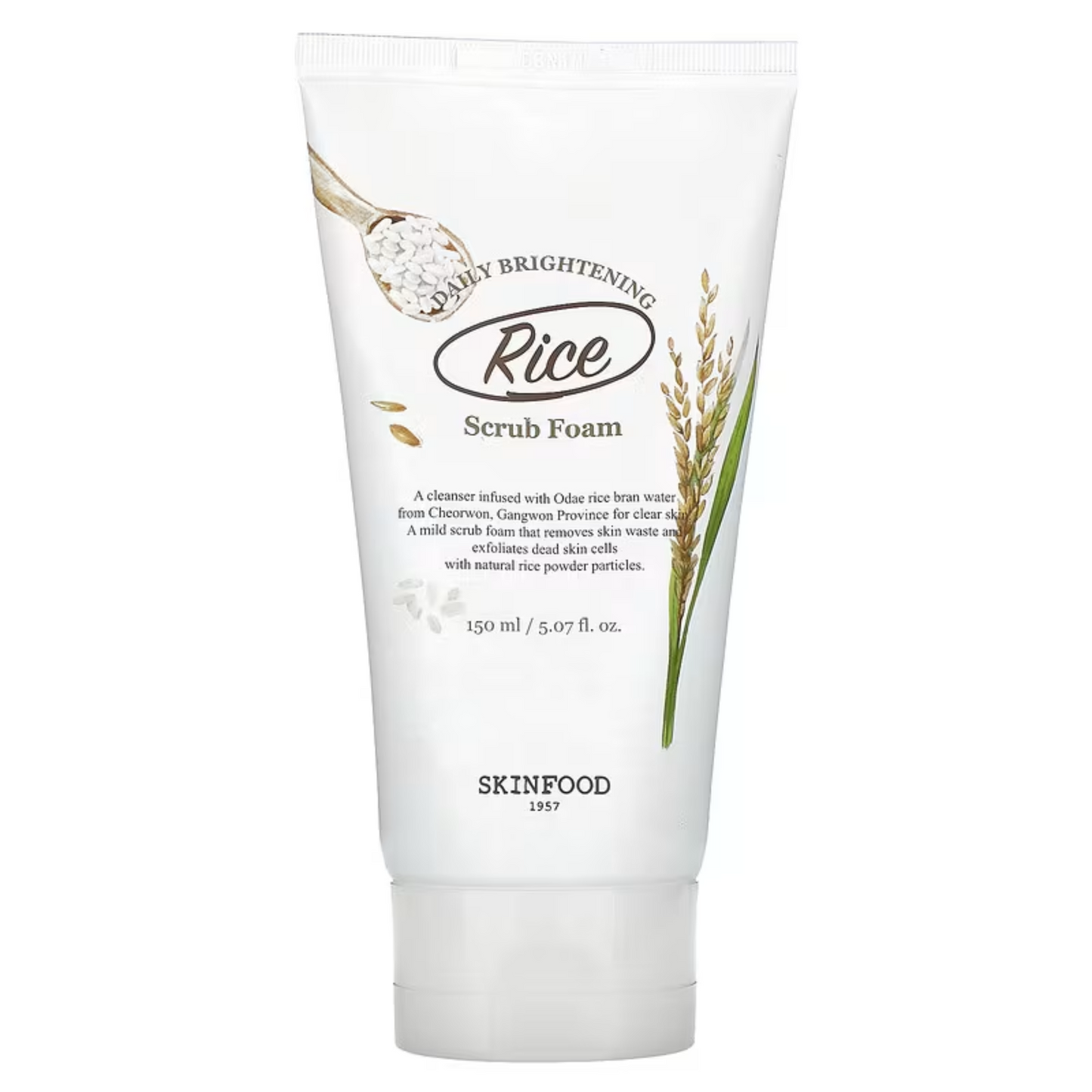 Rice Daily Brightening Scrub Foam