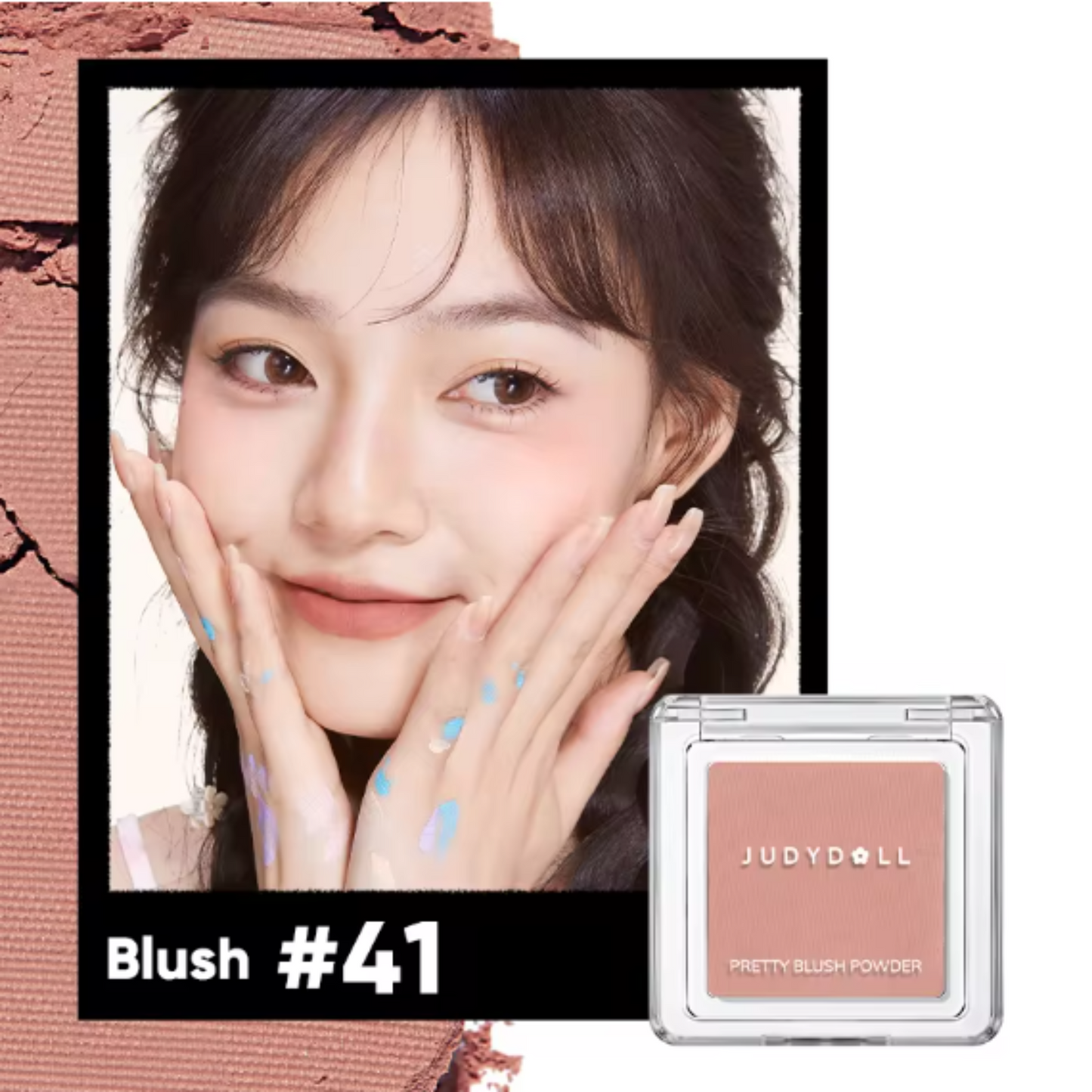 Single Color Blush #41 Peach Milk Tea (Matte)