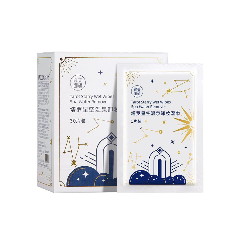 Tarot Starry Wet Wipes Spa Water Remover