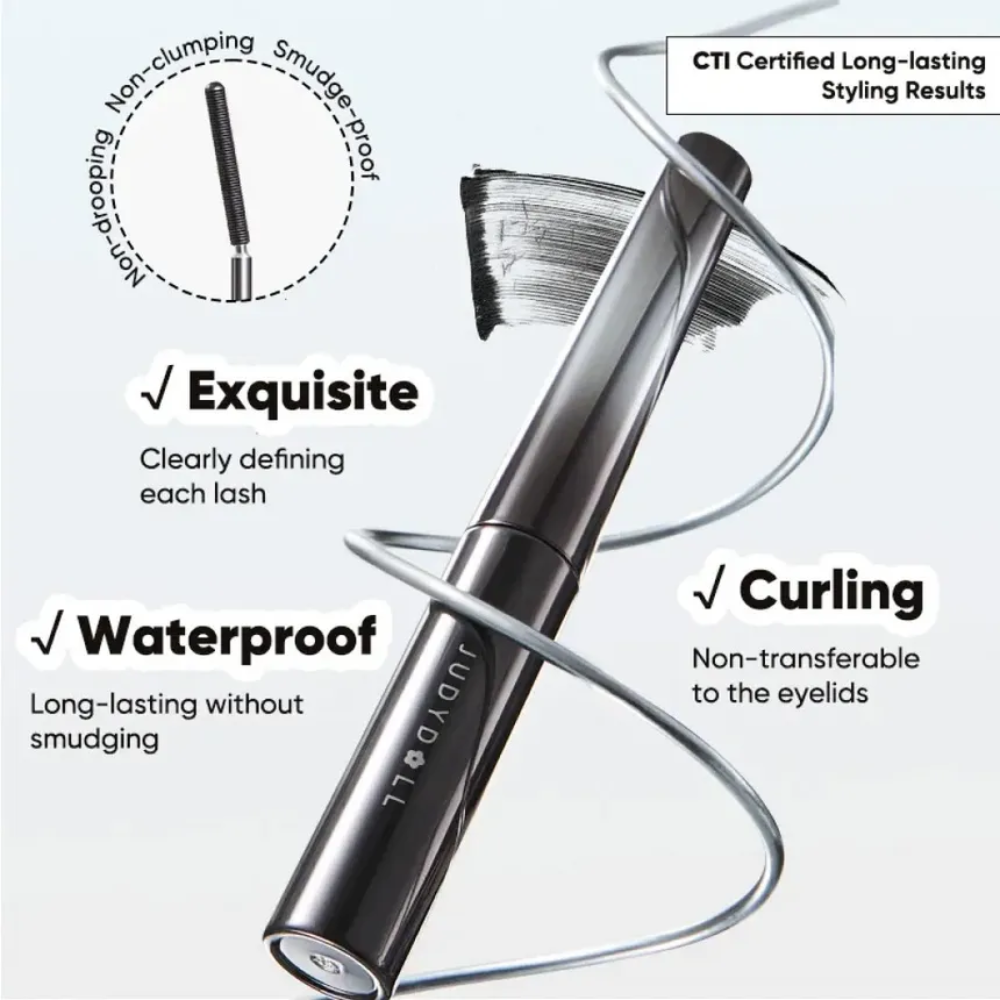 3D Slim Curling Metal Mascara #01 Black