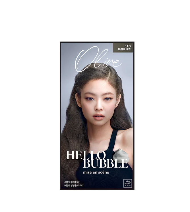 Hello Bubble #6AO Ash olive