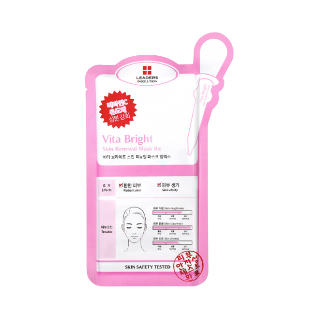 Leaders Insolution Vita Brightening Skin Renewal Mask RX 1 Sheet
