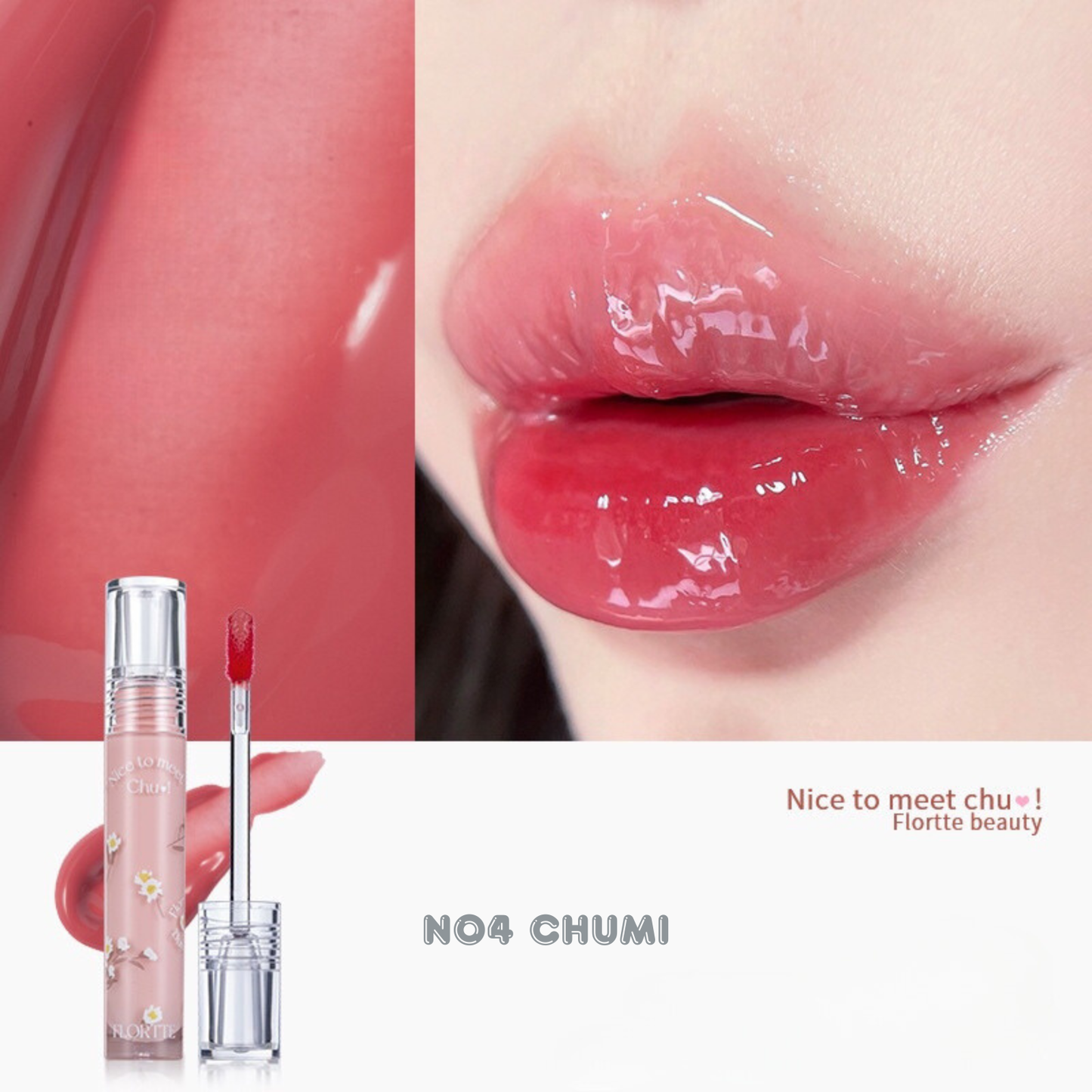 Luminous Mirror Lip Glaze #N04 Chu Mi