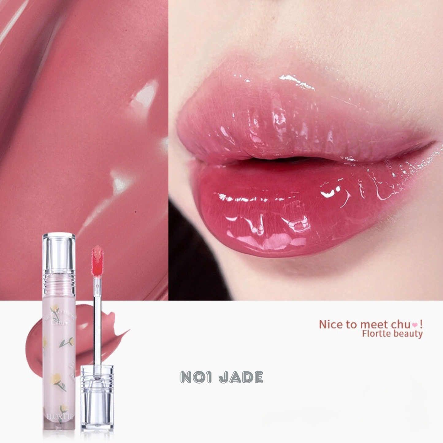 Luminous Mirror Lip Glaze #N01 Jade