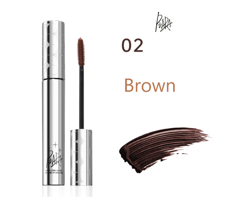 Waterproof Mascara (Long & Curl) # Brown