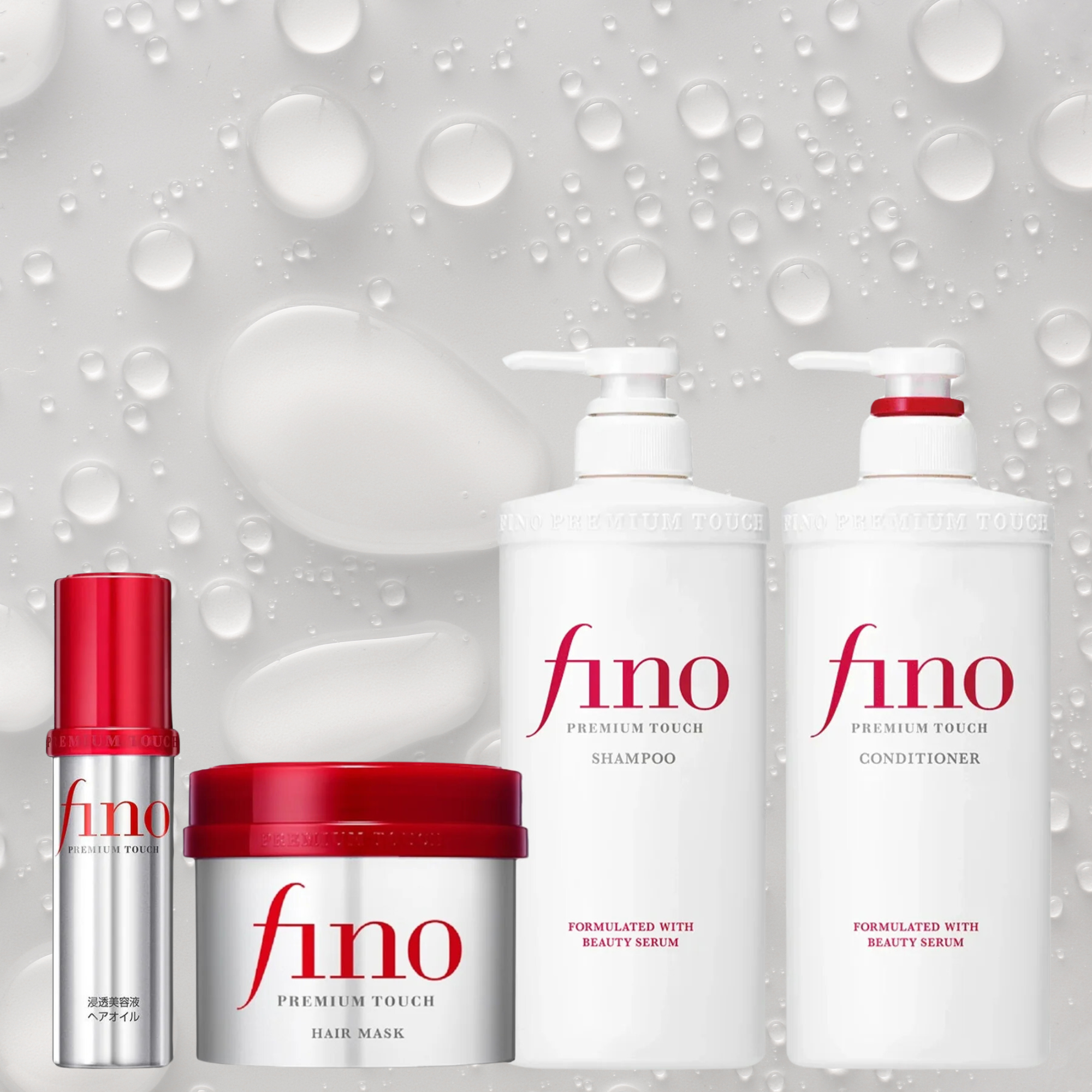 Fino hair care collection