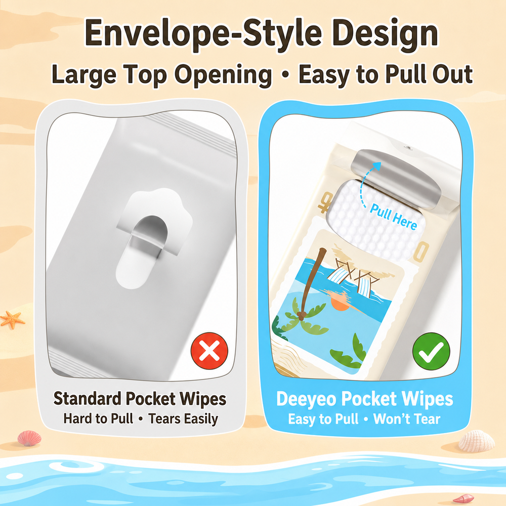 Deeyeo Mini Wet Wipes