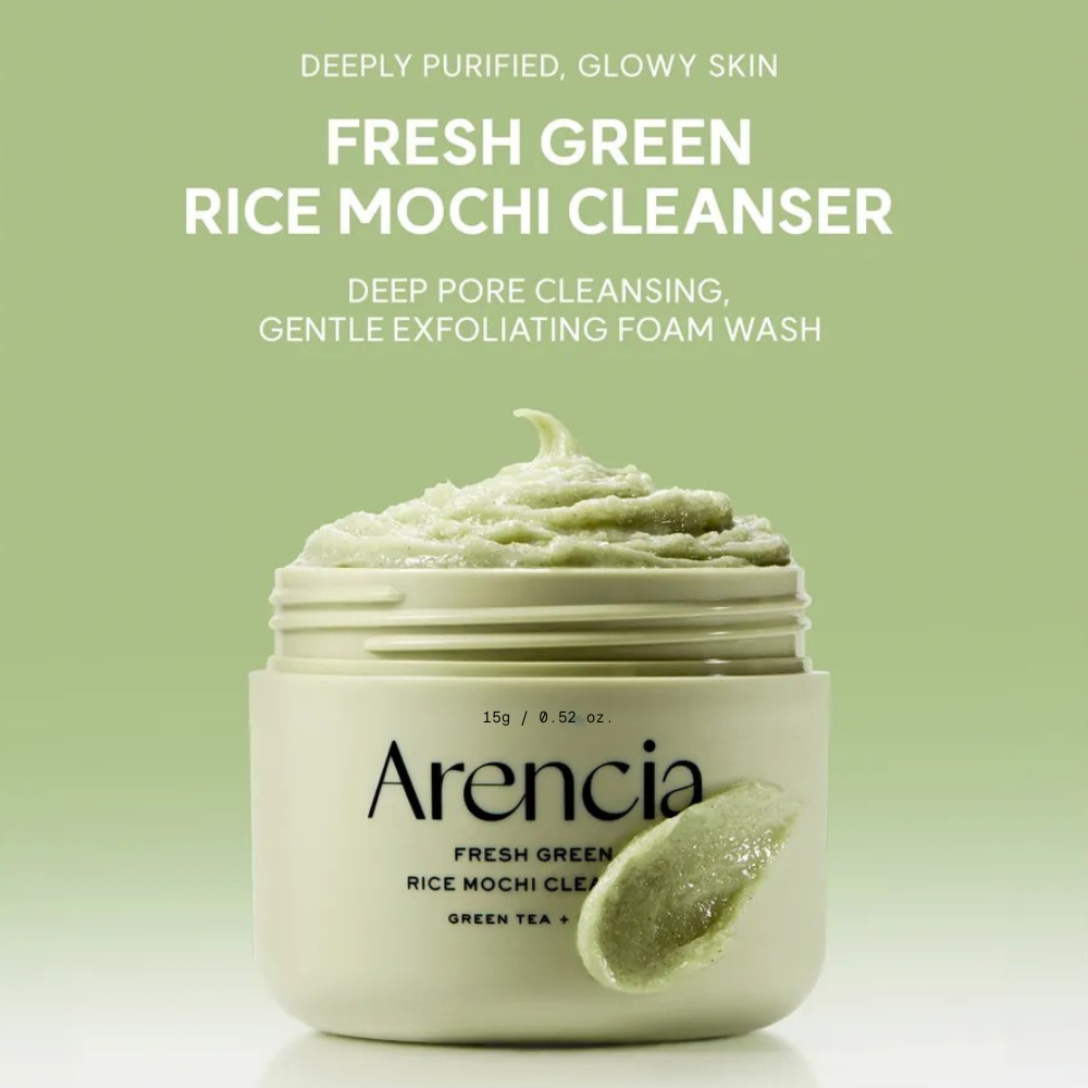 Mini Arencia Fresh Green Rice Mochi Cleanser