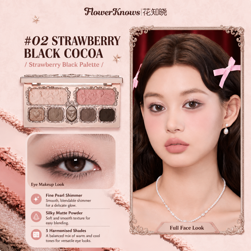 Strawberry Cupid All-in-One Face Palette #02 Strawberry Cassis
