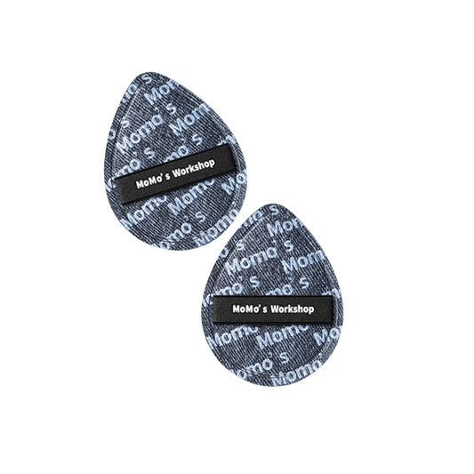 Denim Puff – Black Denim (Quick-dry/Full-coverage Foundations)