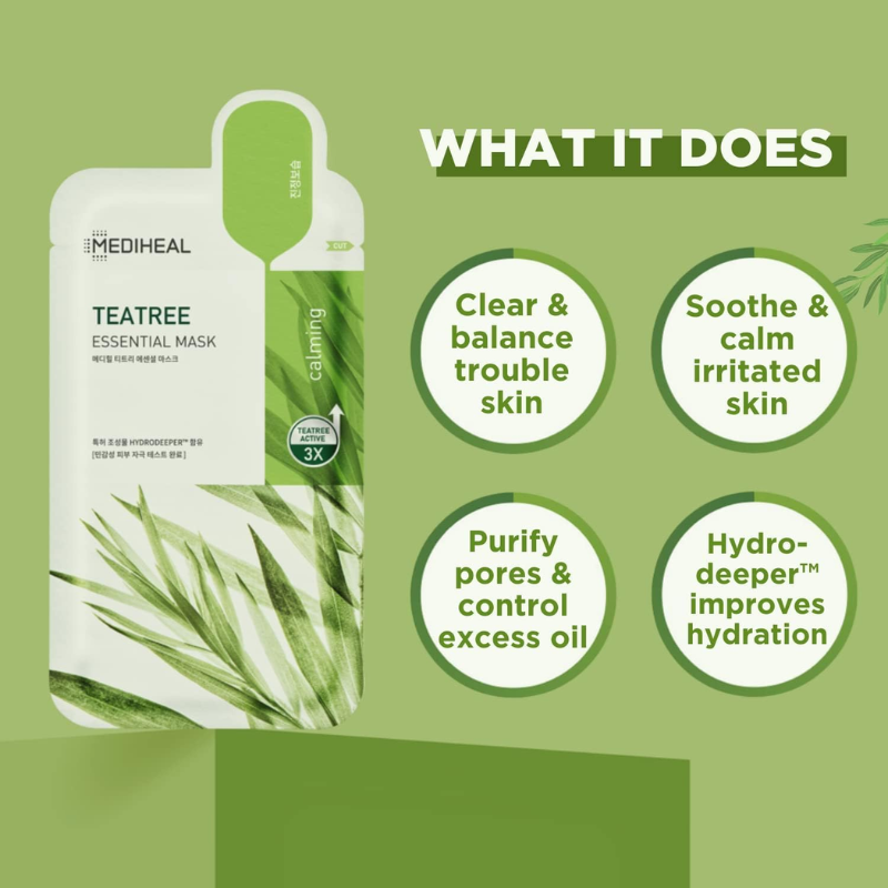 Teatree Essential Mask Pack