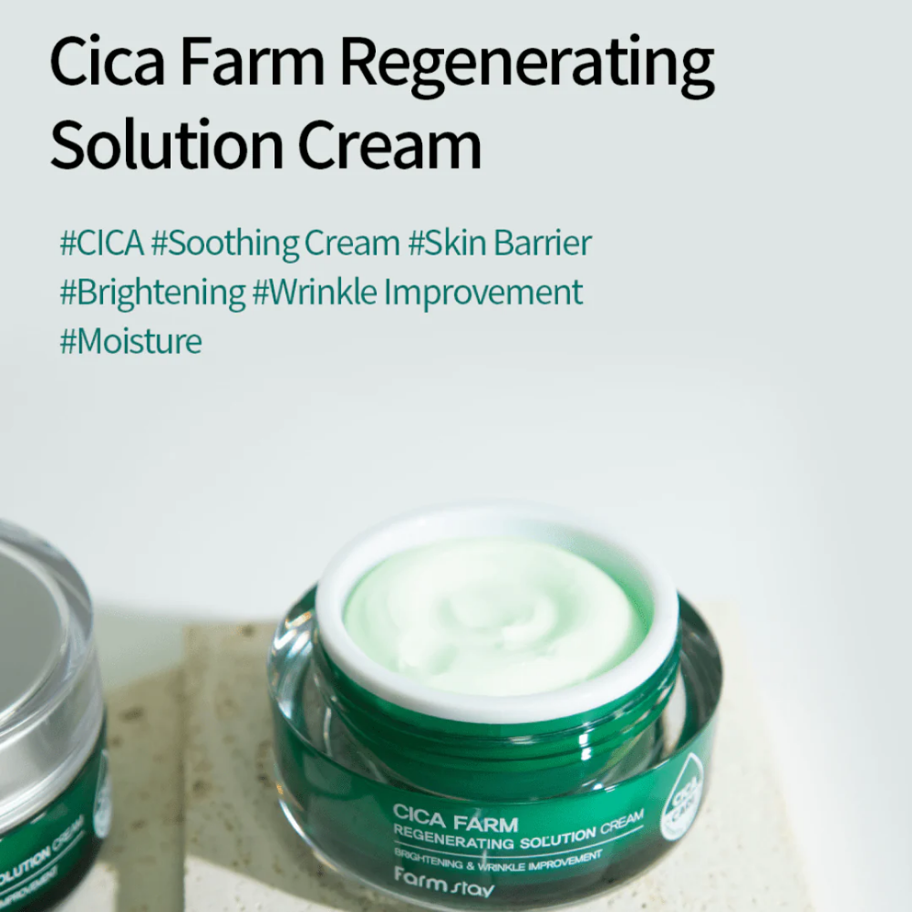 Mini Cica Farm Regenerating Solution Cream Sachet 1g