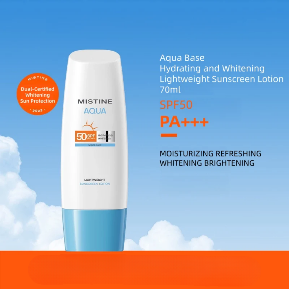 Aqua Base Ultra Protection Hydrating & Whitening Face & Body Sun Cream SPF50+ Broad Spectrum