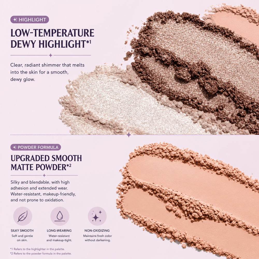Midsummer Fairytales Five-Color Eyeshadow Palette #01 Hazel Fawn