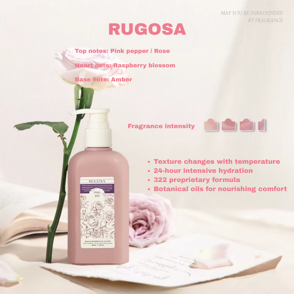 Plant Essential Oil Body Lotion #RUGOSA