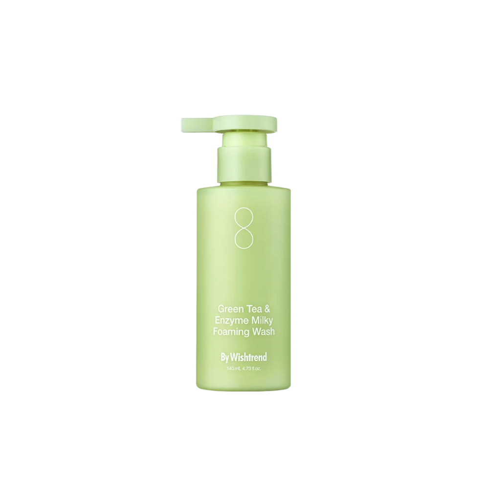 ByWishtrend Green Tea & Enzyme Milky Foaming Wash -140ml