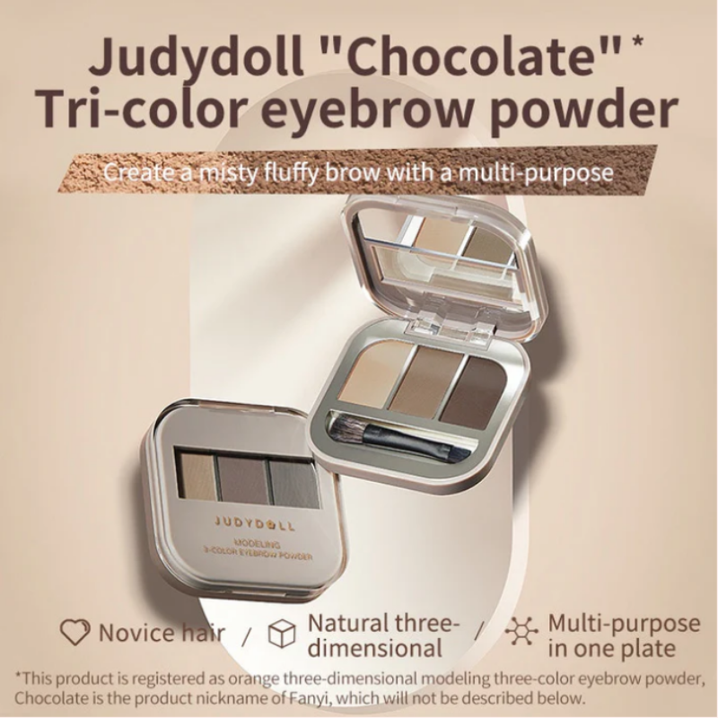 Modeling 3-color Eyebrow Powder 02