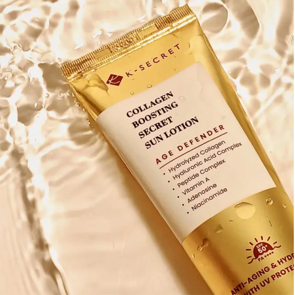 Collagen Boosting Secret Sun Lotion