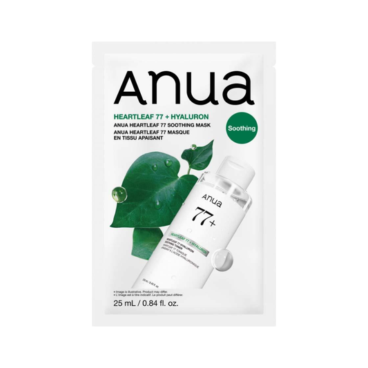 Heartleaf 77% Soothing Sheet Mask - 1 Sheet