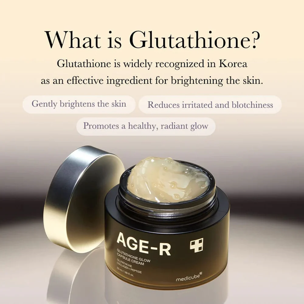 AGE-R Glutathione Glow Capsule Cream – deiji