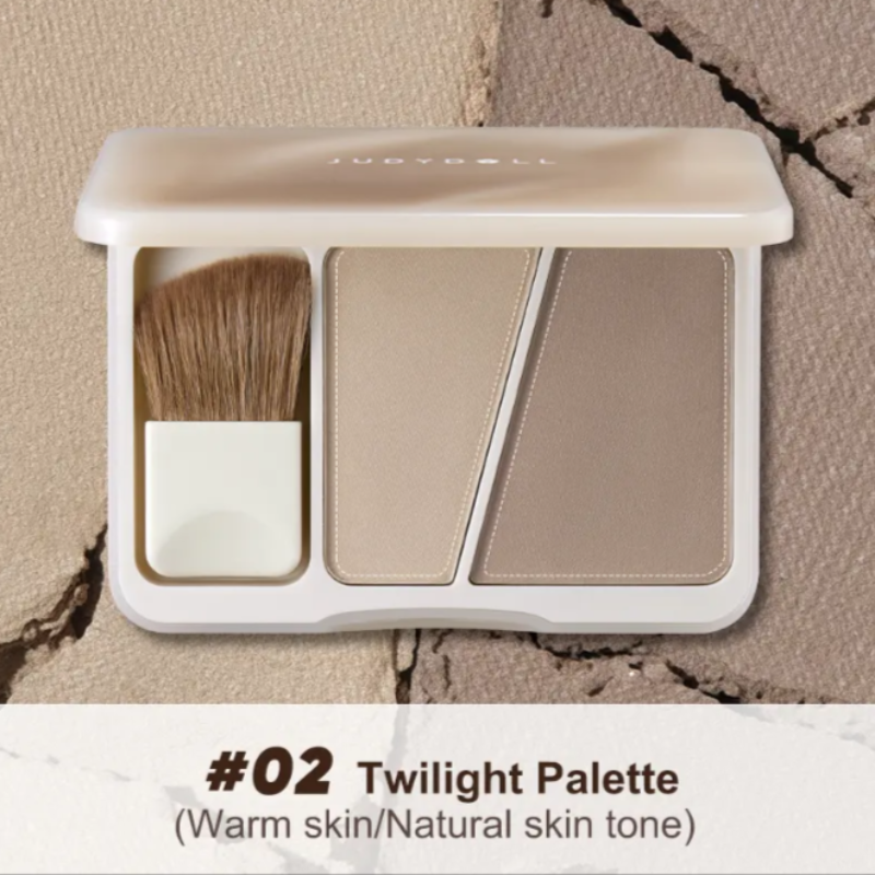 Contour Palette Duo #02 (Warm&Natural Skin)