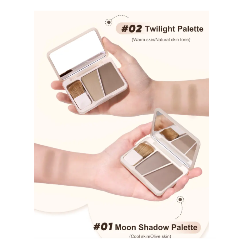 Contour Palette Duo #01 (Cool&Olive Skin)