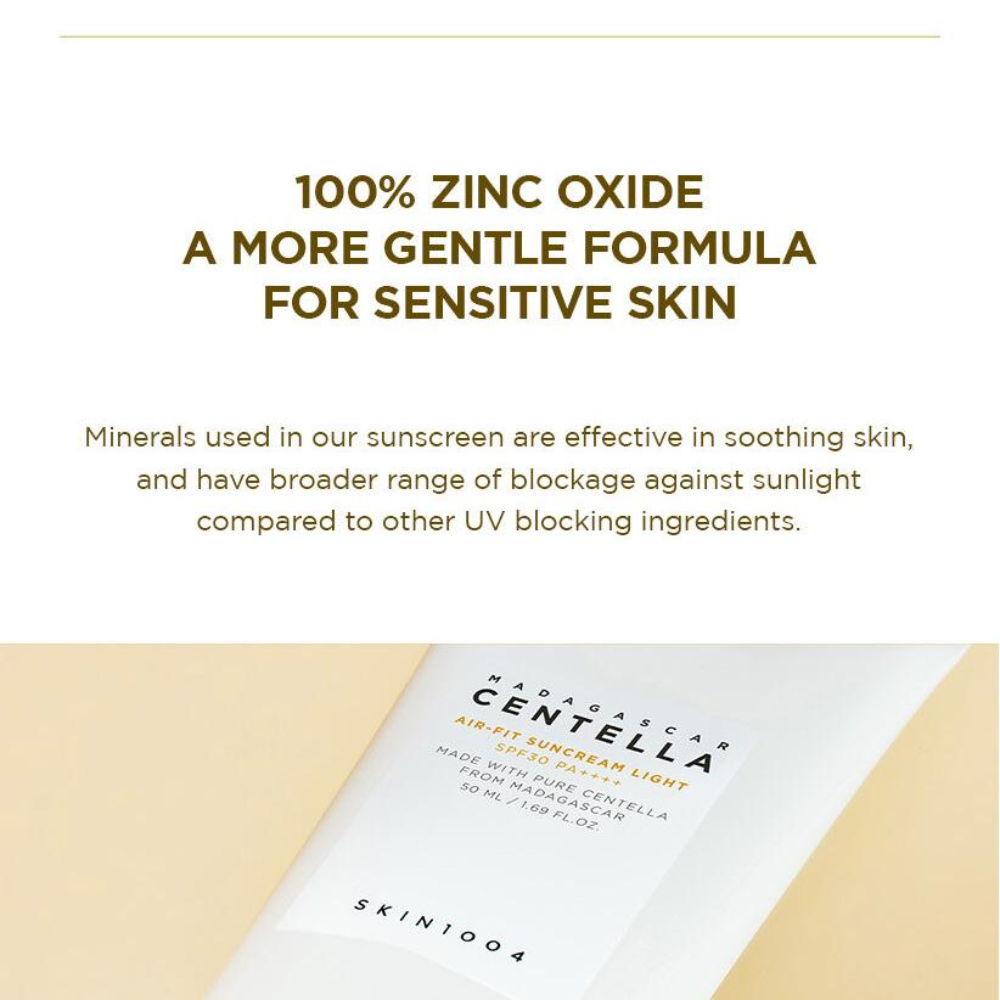 Madagascar Centella Air Fit Suncream Light