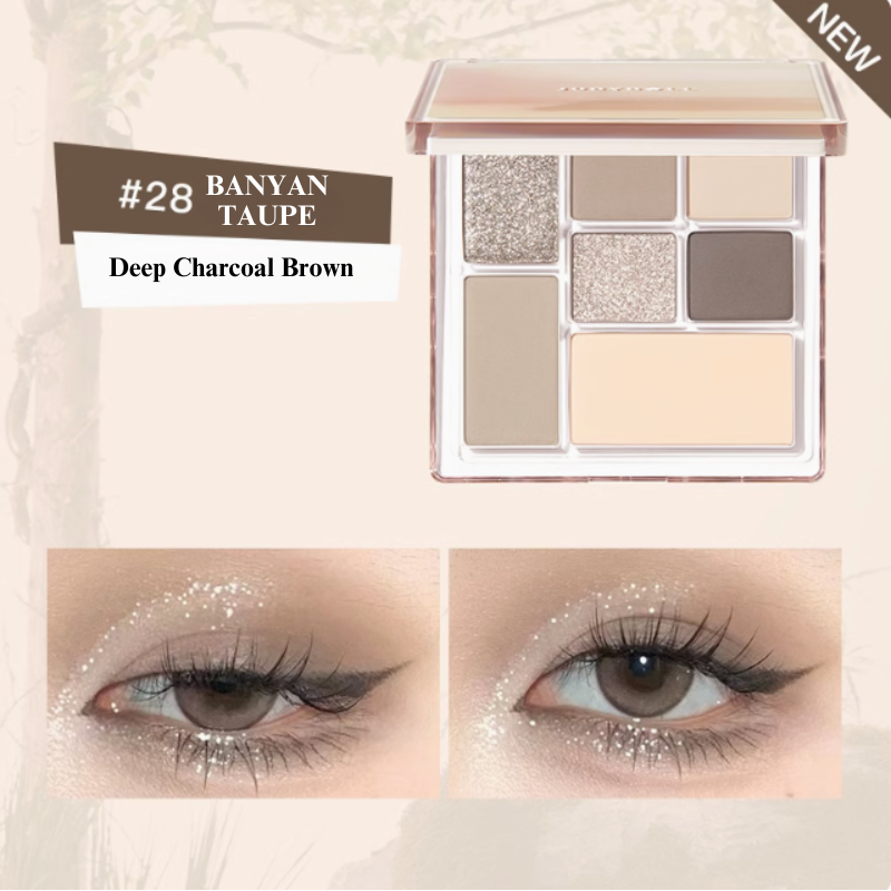 Seven-Color Fun Combination Palette #28 Banyan Taupe Palette