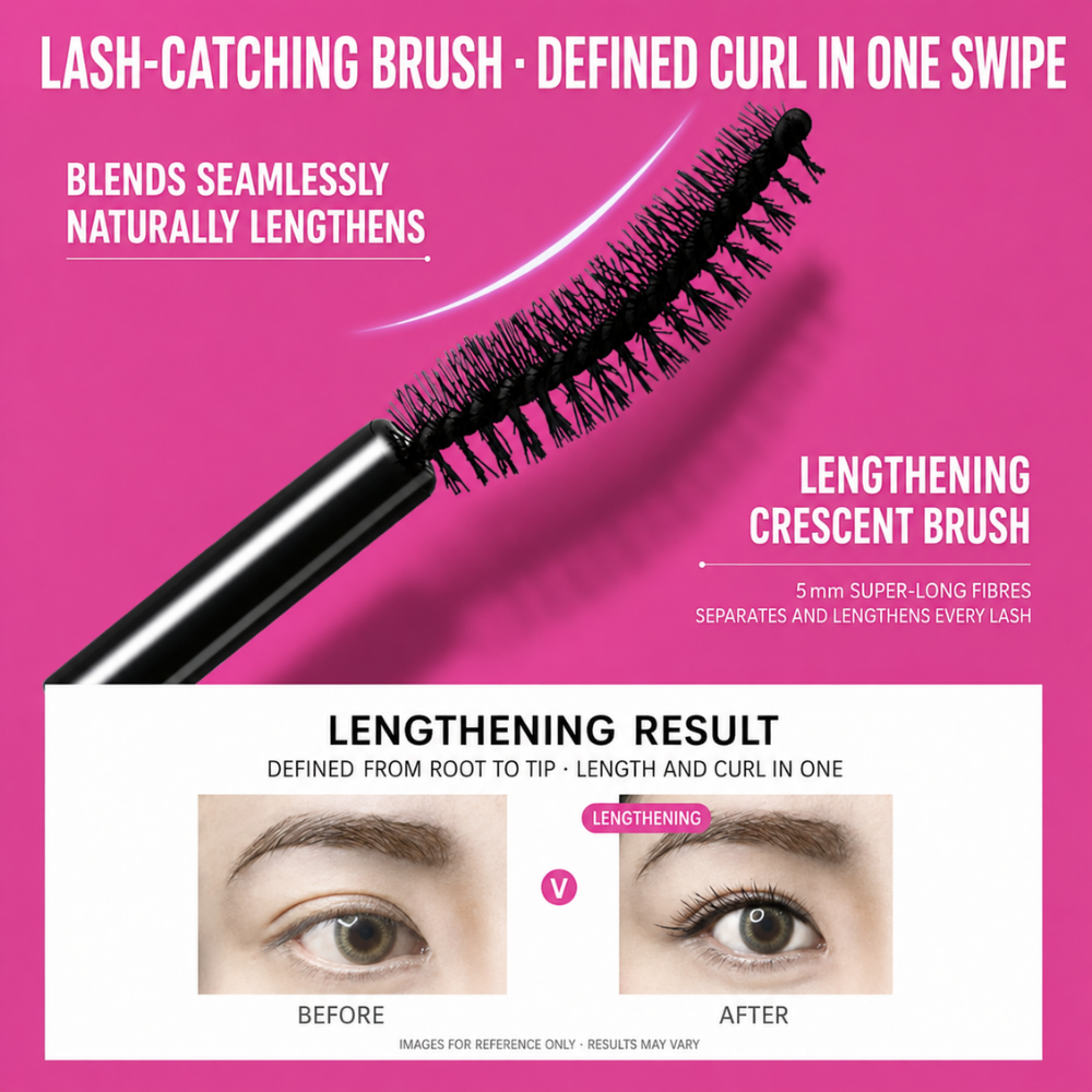 KISSME Heroine Make Long & Curl Advanced Film Mascara #Brown